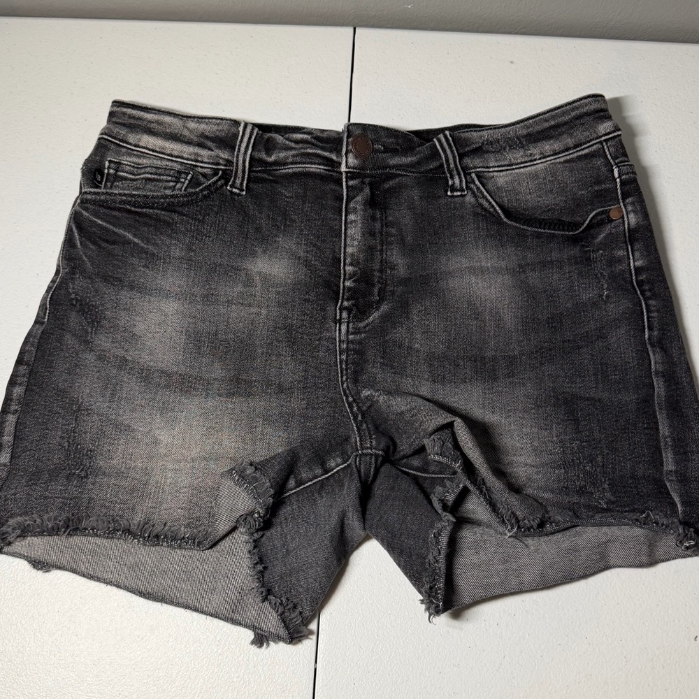 Judy Blue Black Jean Shorts